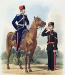 Don Cossack regiments and artillery, Karl Piratsky, 1867