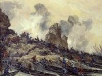 Don Cossacks Capturing the Fortress of Azov, by Nikolai Mikhailovich Kochergin